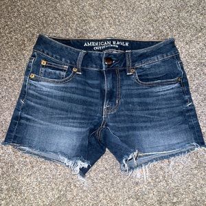 AEO Super Stretch Jean Shorts